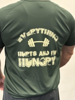 Funktionel T-shirt med statement