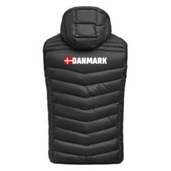 Super Lækker vest med DK Tryk