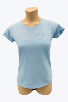 T-Shirt med perletryk