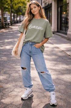 Oversize Tee i flere farver