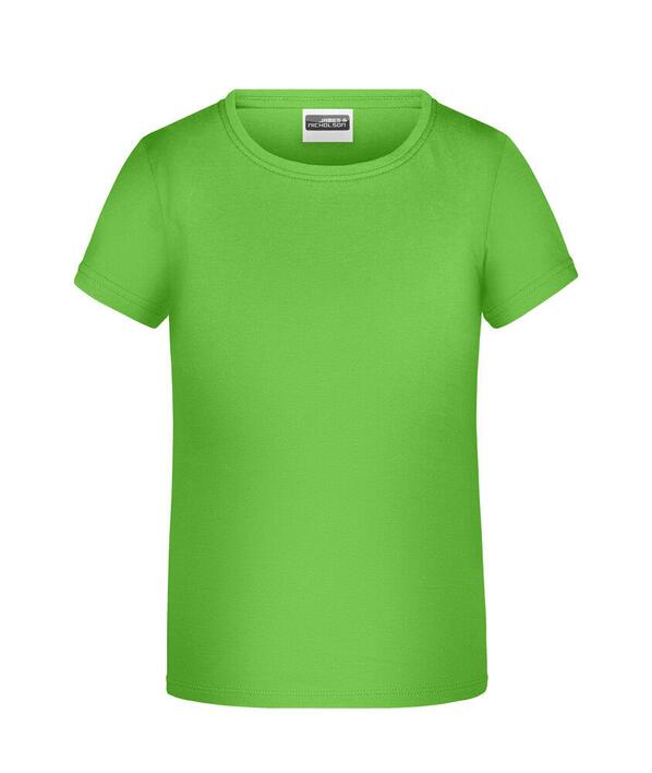 Basis T- shirt  Pige i 22 farver