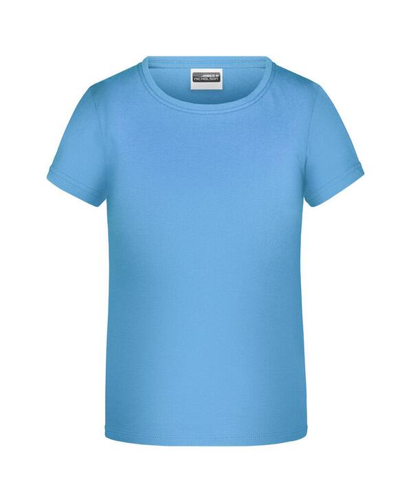 Basis T- shirt  Pige i 22 farver