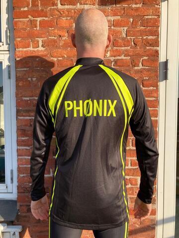 Langærmet trøje unisex m. Phønix logo