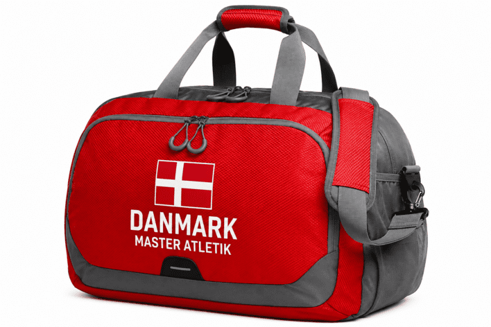 Sportstaske - med Masters print - Halfar
