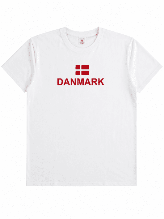 T-shirts med Danmarks Tryk