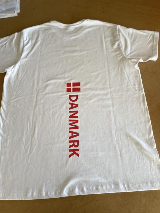 T-shirts med Danmarks Tryk