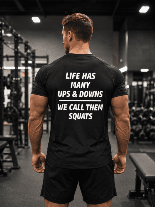 Funktionel T-shirts med Statement