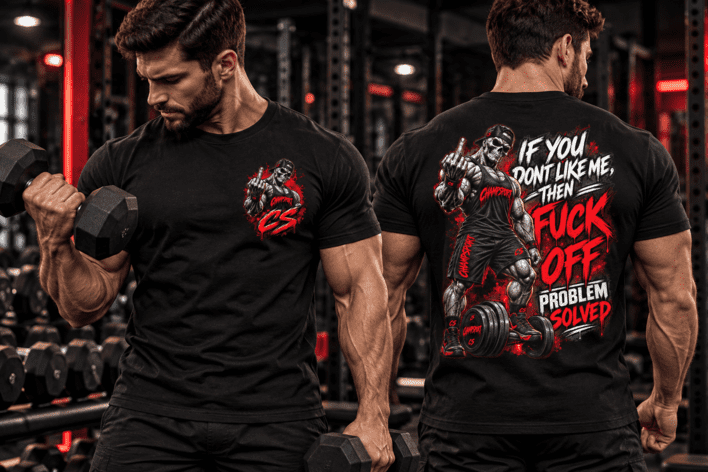 Funktionel T-shirts med Statement