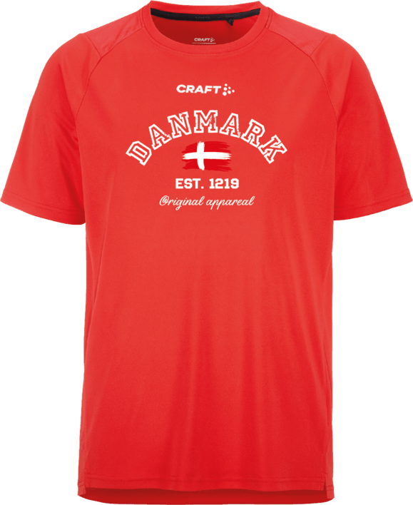 Danmarks T-shirt fra Craft