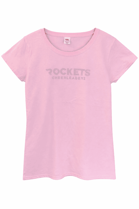 T-Shirt med perletryk flere farver