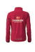 Softshell, Sports jakke, rød - med Masters print - Kvinde / Mand - James & Nicholson
