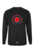 Langærmet funktionel bluse med DSF logo