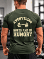 Funktionel T-shirt med statement