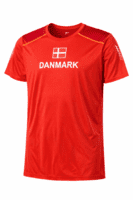 Løbe Tee Herre  med Danmarks Tryk (Nyhed)