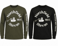 Langærmet T-shirt med Logo